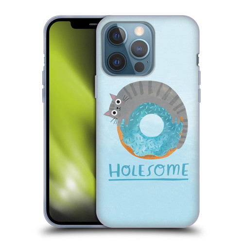 Planet Cat Puns Holesome Soft Gel Case for Apple iPhone 13 Pro