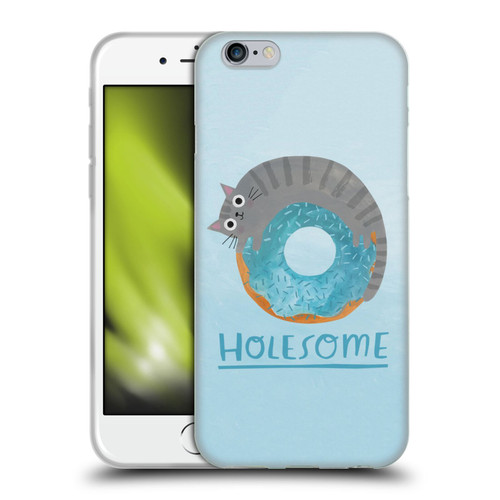 Planet Cat Puns Holesome Soft Gel Case for Apple iPhone 6 / iPhone 6s