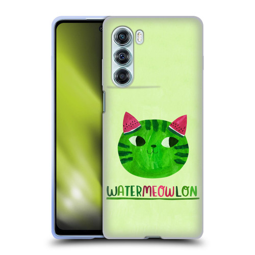 Planet Cat Puns Watermeowlon Soft Gel Case for Motorola Edge S30 / Moto G200 5G