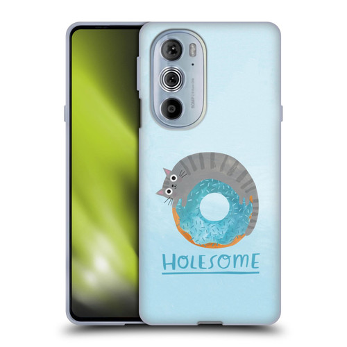 Planet Cat Puns Holesome Soft Gel Case for Motorola Edge X30