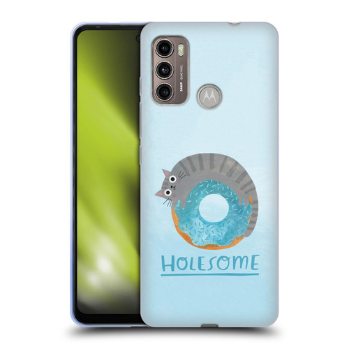 Planet Cat Puns Holesome Soft Gel Case for Motorola Moto G60 / Moto G40 Fusion