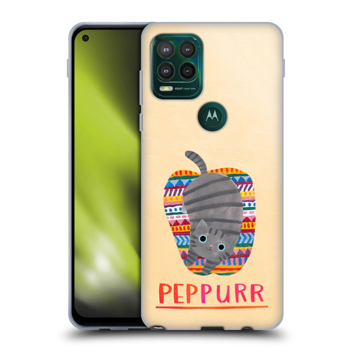 Planet Cat Puns Peppur Soft Gel Case for Motorola Moto G Stylus 5G 2021