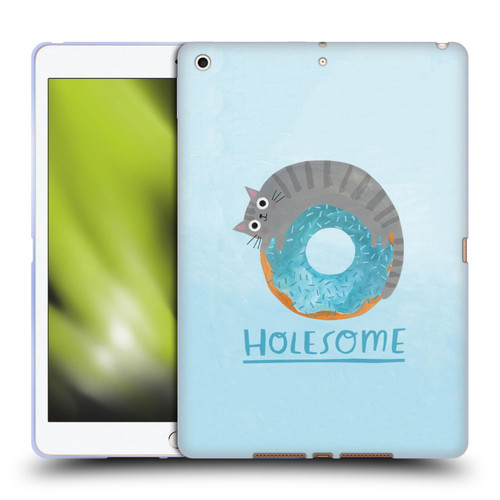 Planet Cat Puns Holesome Soft Gel Case for Apple iPad 10.2 2019/2020/2021
