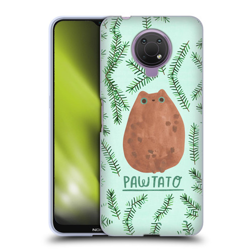 Planet Cat Puns Pawtato Soft Gel Case for Nokia G10