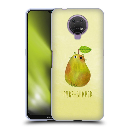 Planet Cat Puns Purr-shaped Soft Gel Case for Nokia G10