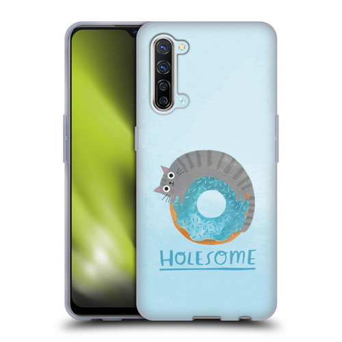 Planet Cat Puns Holesome Soft Gel Case for OPPO Find X2 Lite 5G