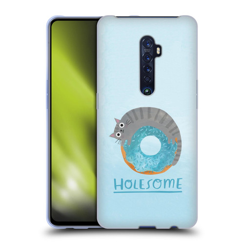 Planet Cat Puns Holesome Soft Gel Case for OPPO Reno 2