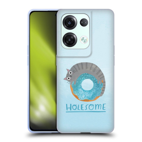 Planet Cat Puns Holesome Soft Gel Case for OPPO Reno8 Pro