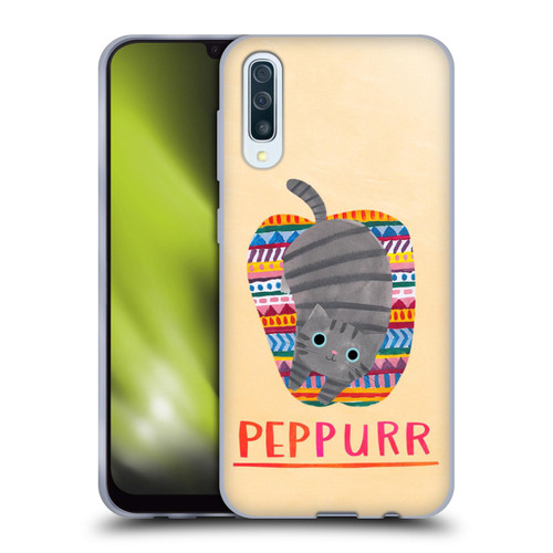 Planet Cat Puns Peppur Soft Gel Case for Samsung Galaxy A50/A30s (2019)