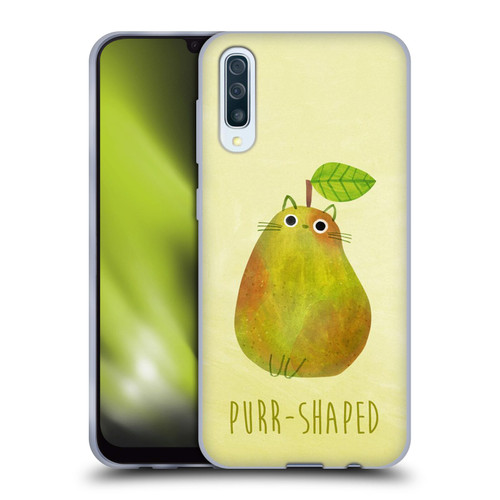Planet Cat Puns Purr-shaped Soft Gel Case for Samsung Galaxy A50/A30s (2019)