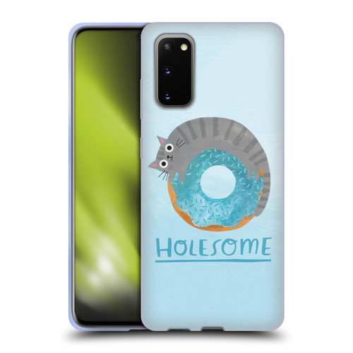 Planet Cat Puns Holesome Soft Gel Case for Samsung Galaxy S20 / S20 5G