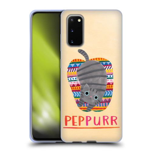 Planet Cat Puns Peppur Soft Gel Case for Samsung Galaxy S20 / S20 5G