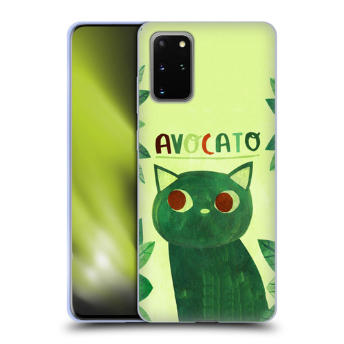 Planet Cat Puns Avocato Soft Gel Case for Samsung Galaxy S20+ / S20+ 5G