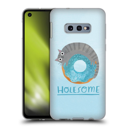 Planet Cat Puns Holesome Soft Gel Case for Samsung Galaxy S10e