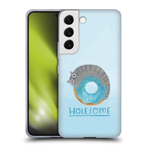 Planet Cat Puns Holesome Soft Gel Case for Samsung Galaxy S22 5G