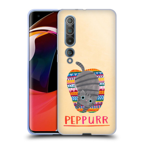 Planet Cat Puns Peppur Soft Gel Case for Xiaomi Mi 10 5G / Mi 10 Pro 5G