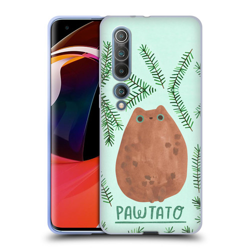 Planet Cat Puns Pawtato Soft Gel Case for Xiaomi Mi 10 5G / Mi 10 Pro 5G