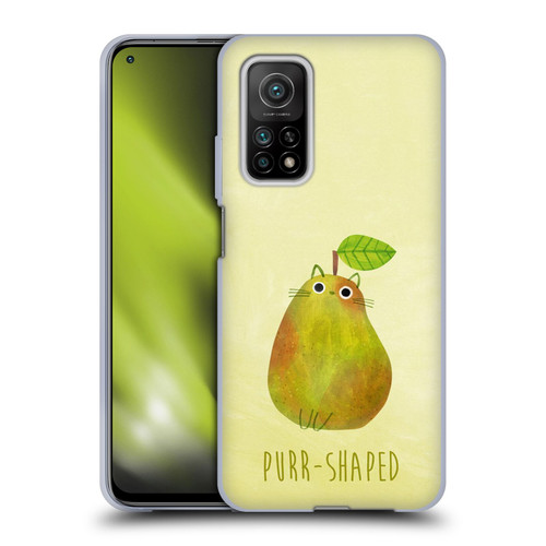 Planet Cat Puns Purr-shaped Soft Gel Case for Xiaomi Mi 10T 5G