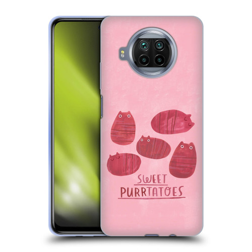 Planet Cat Puns Sweet Purrtatoes Soft Gel Case for Xiaomi Mi 10T Lite 5G