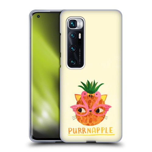 Planet Cat Puns Purrnapple Soft Gel Case for Xiaomi Mi 10 Ultra 5G