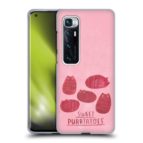 Planet Cat Puns Sweet Purrtatoes Soft Gel Case for Xiaomi Mi 10 Ultra 5G