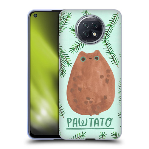 Planet Cat Puns Pawtato Soft Gel Case for Xiaomi Redmi Note 9T 5G