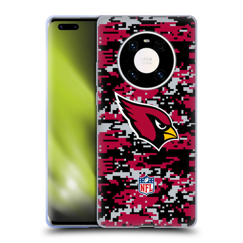 NFL Arizona Cardinals Graphics Digital Camouflage Soft Gel Case for Huawei Mate 40 Pro 5G
