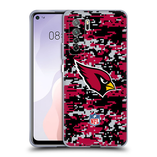 NFL Arizona Cardinals Graphics Digital Camouflage Soft Gel Case for Huawei Nova 7 SE/P40 Lite 5G