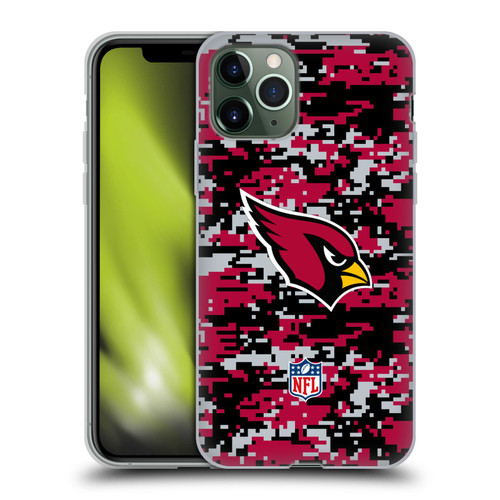 NFL Arizona Cardinals Graphics Digital Camouflage Soft Gel Case for Apple iPhone 11 Pro