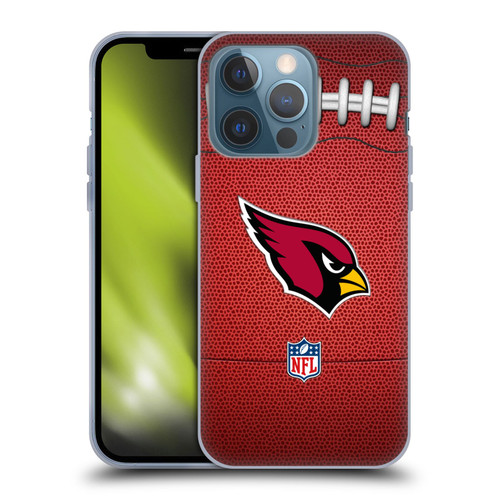 NFL Arizona Cardinals Graphics Football Soft Gel Case for Apple iPhone 13 Pro