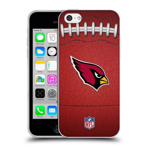 NFL Arizona Cardinals Graphics Football Soft Gel Case for Apple iPhone 5c
