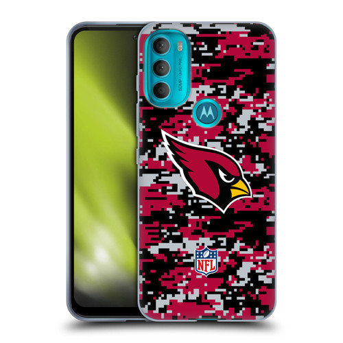 NFL Arizona Cardinals Graphics Digital Camouflage Soft Gel Case for Motorola Moto G71 5G