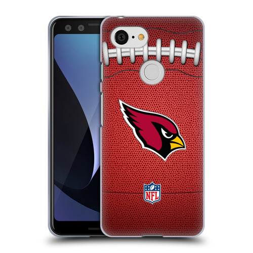 NFL Arizona Cardinals Graphics Football Soft Gel Case for Google Pixel 3