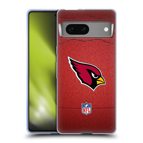 NFL Arizona Cardinals Graphics Football Soft Gel Case for Google Pixel 7