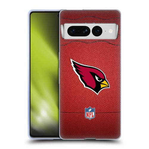 NFL Arizona Cardinals Graphics Football Soft Gel Case for Google Pixel 7 Pro