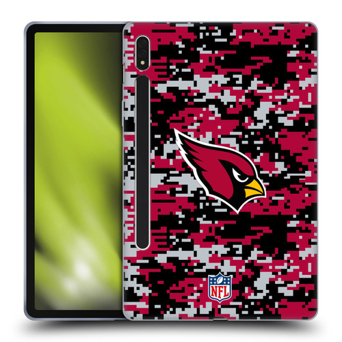 NFL Arizona Cardinals Graphics Digital Camouflage Soft Gel Case for Samsung Galaxy Tab S8