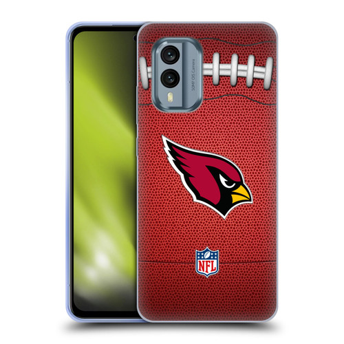 NFL Arizona Cardinals Graphics Football Soft Gel Case for Nokia X30