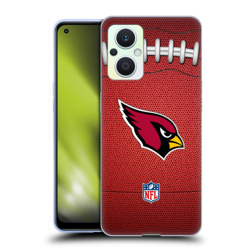 NFL Arizona Cardinals Graphics Football Soft Gel Case for OPPO Reno8 Lite