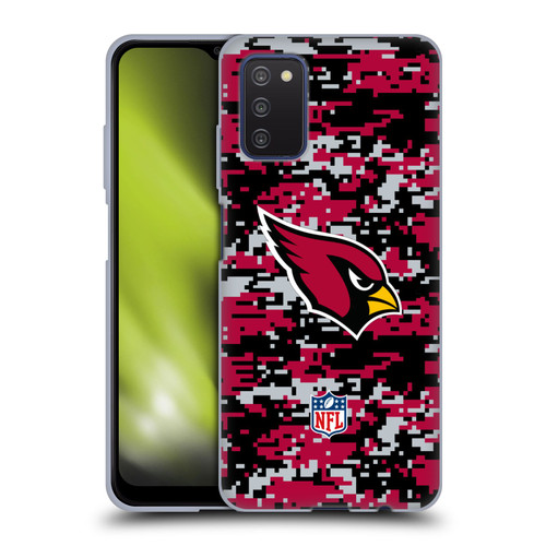 NFL Arizona Cardinals Graphics Digital Camouflage Soft Gel Case for Samsung Galaxy A03s (2021)