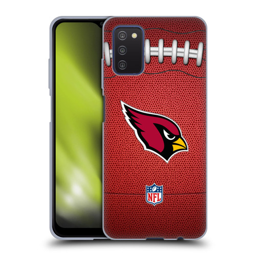 NFL Arizona Cardinals Graphics Football Soft Gel Case for Samsung Galaxy A03s (2021)