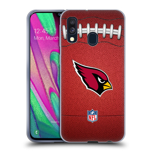 NFL Arizona Cardinals Graphics Football Soft Gel Case for Samsung Galaxy A40 (2019)