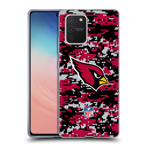 NFL Arizona Cardinals Graphics Digital Camouflage Soft Gel Case for Samsung Galaxy S10 Lite