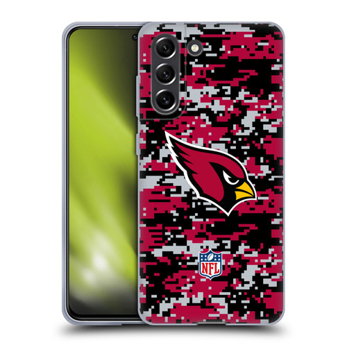 NFL Arizona Cardinals Graphics Digital Camouflage Soft Gel Case for Samsung Galaxy S21 FE 5G