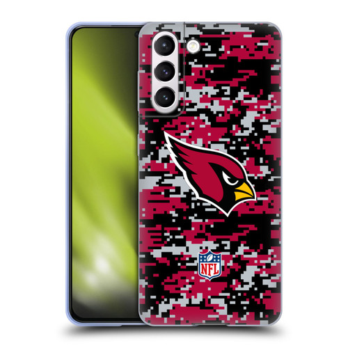 NFL Arizona Cardinals Graphics Digital Camouflage Soft Gel Case for Samsung Galaxy S21 5G