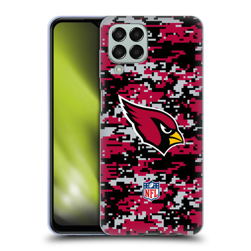 NFL Arizona Cardinals Graphics Digital Camouflage Soft Gel Case for Samsung Galaxy M33 (2022)