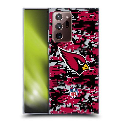 NFL Arizona Cardinals Graphics Digital Camouflage Soft Gel Case for Samsung Galaxy Note20 Ultra / 5G