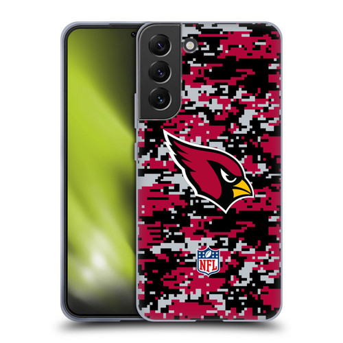 NFL Arizona Cardinals Graphics Digital Camouflage Soft Gel Case for Samsung Galaxy S22+ 5G