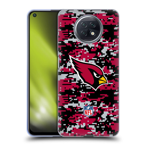 NFL Arizona Cardinals Graphics Digital Camouflage Soft Gel Case for Xiaomi Redmi Note 9T 5G