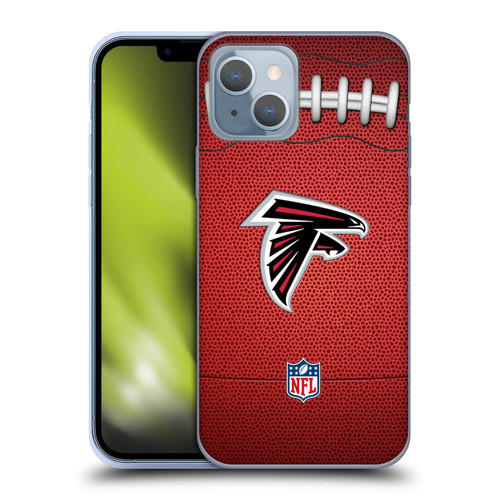 NFL Atlanta Falcons Graphics Football Soft Gel Case for Apple iPhone 14