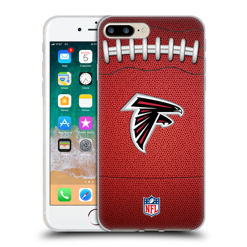 NFL Atlanta Falcons Graphics Football Soft Gel Case for Apple iPhone 7 Plus / iPhone 8 Plus